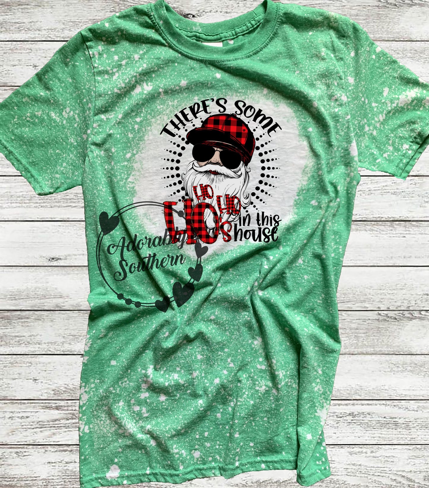 Ho Ho Ho's Bleached T-Shirt