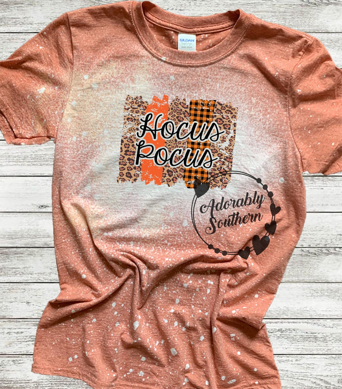 Hocus Pocus Brush Stroke Bleached Adult