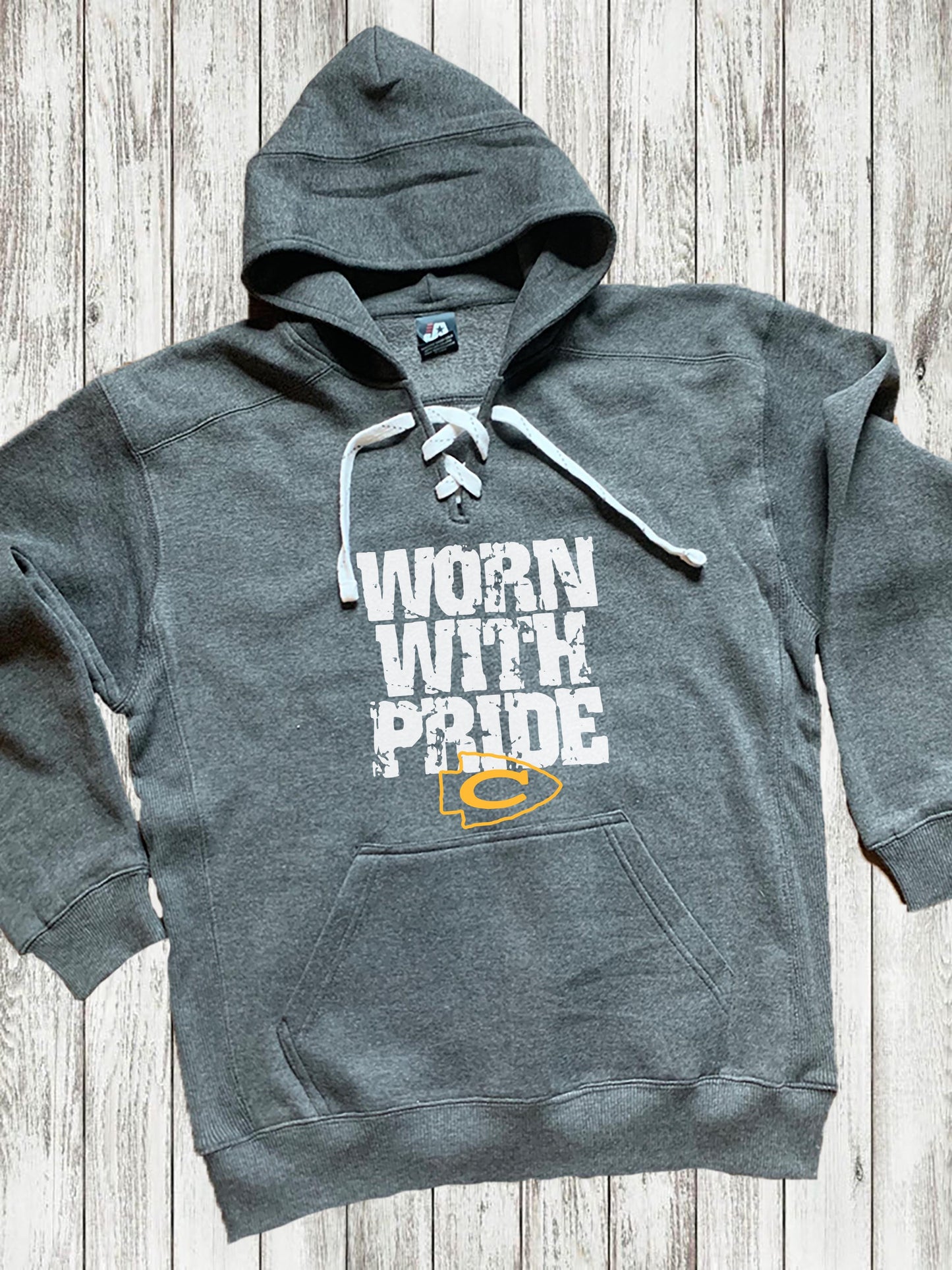 Worn With Pride Laced Hoodie