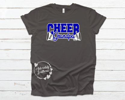 Bella+Canvas Asphalt Cheer Grandpa