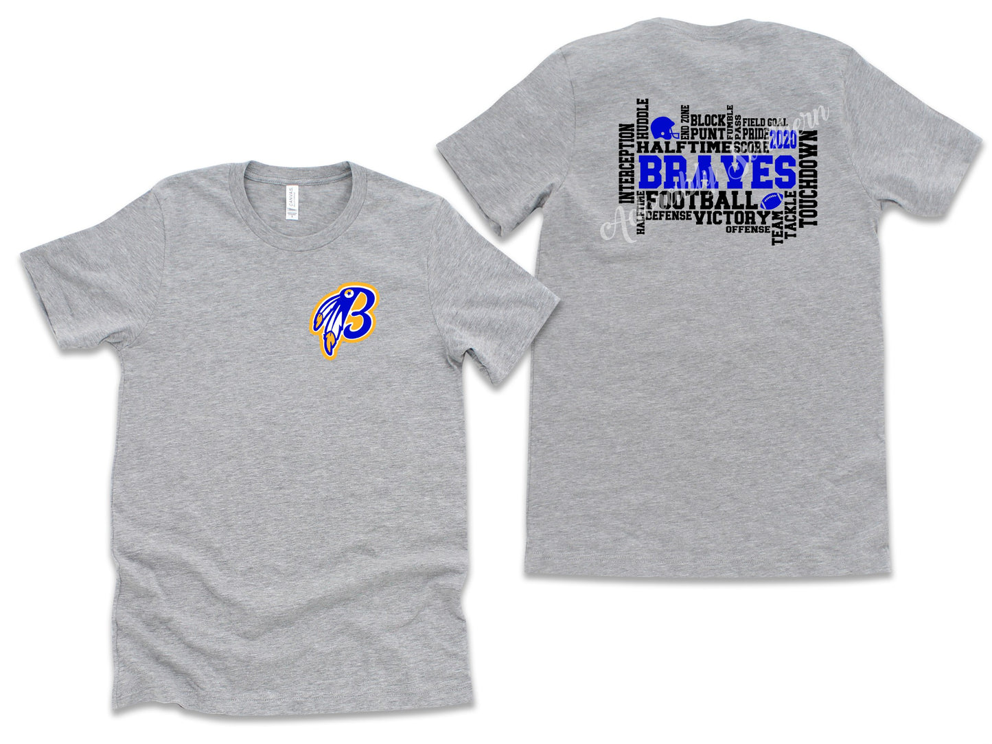 Braves Football Subway Art